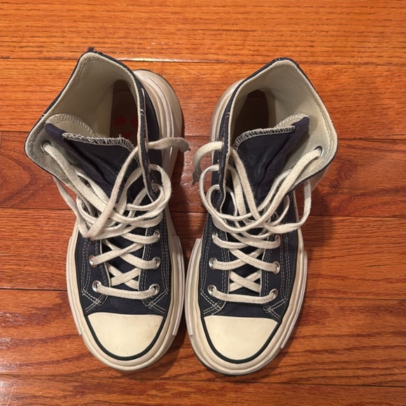 Converse Run Star Legacy CX Hi sneakers in navy - Picture 2 of 6